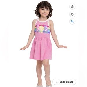 Care Bears Rainbow Roller Skating Dress - EUC